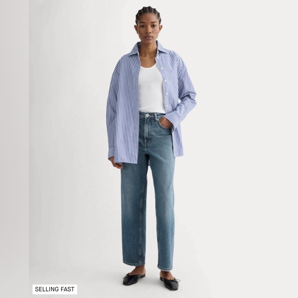 Everlane Way High 2.0 Denim size 25